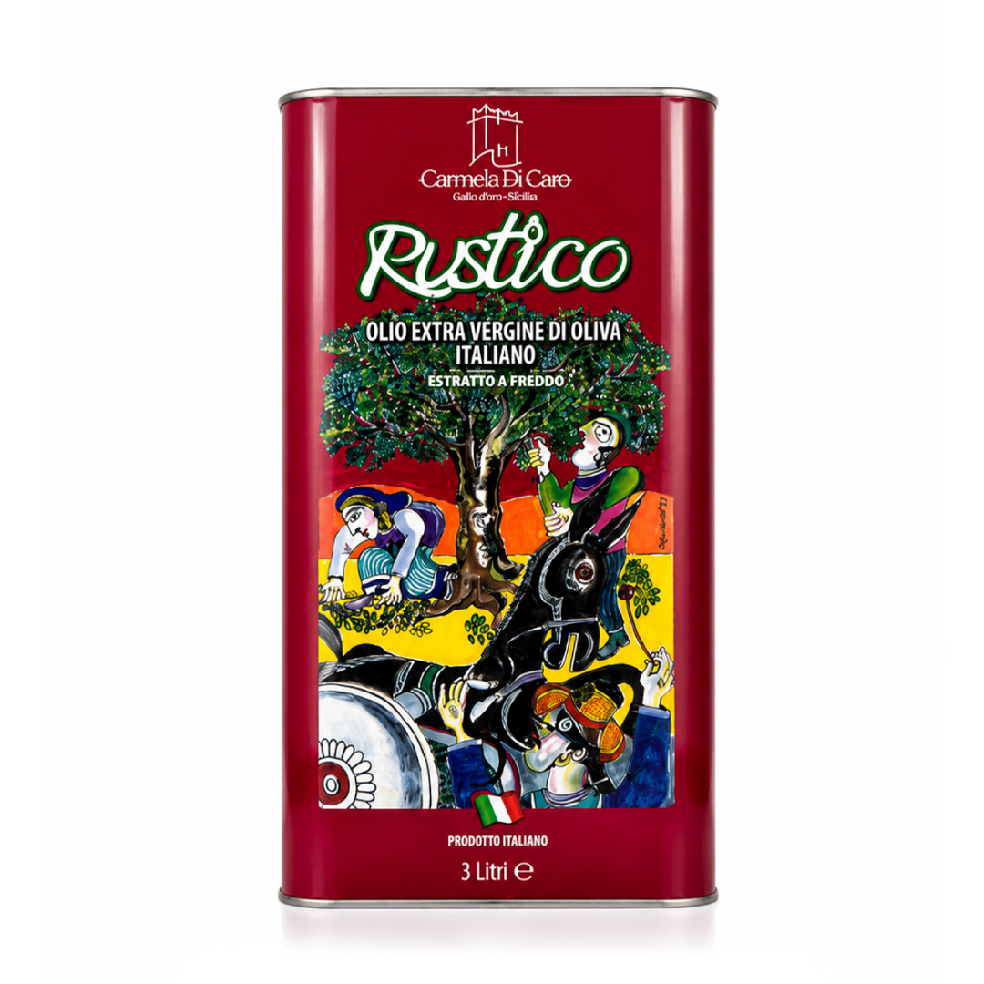 Olio EVO Rustico Lattina 3L